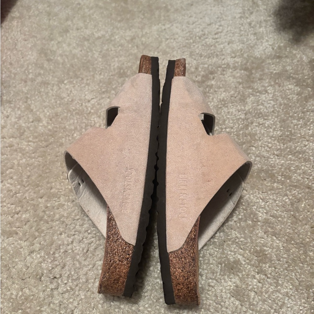 Birkenstock Beige Double Strap Sandals - Picture 3 of 4